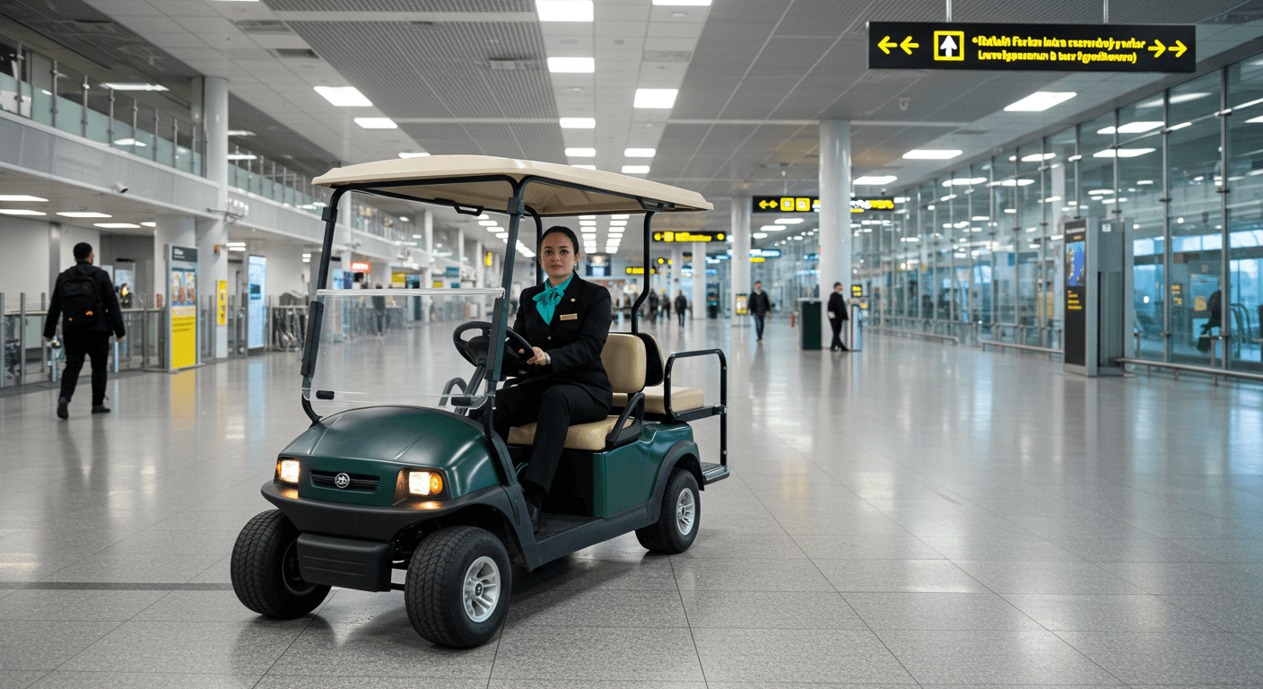 Istanbul Airport Electric Buggy Transportation Service