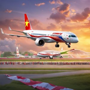 China's COMAC C919 Marks International Debut at Singapore Airshow 3 chinas comac c919 marks international debut at singapore airshow Nsj658rc