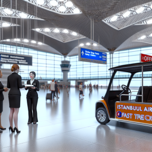 Discover the Cost of Fast Track Service at Istanbul Airport - Istanbul airport buggy car, Istanbul Airport official fast track company, Istanbul Airport Concierge company